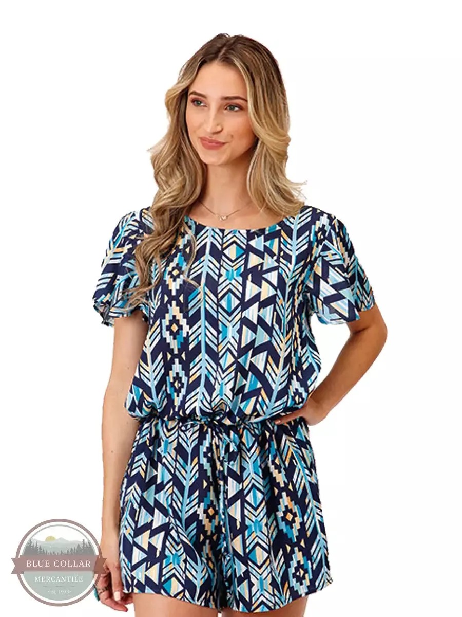 03-062-0590-2048 BU Ladies Aztec Romper