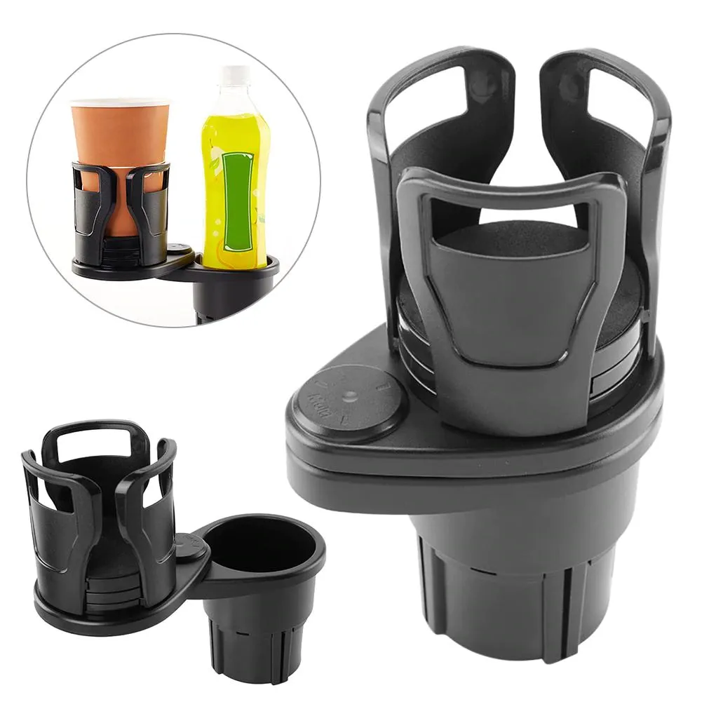 2 In 1 Cup Holder Vehicle-mounted Slip-proof Water Car  BLXCK NORWAY