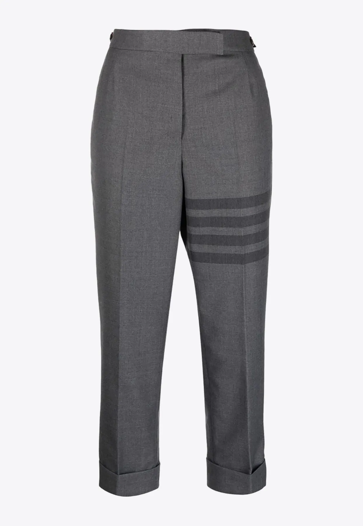 4-bar Stripe Tailored Cropped Pants