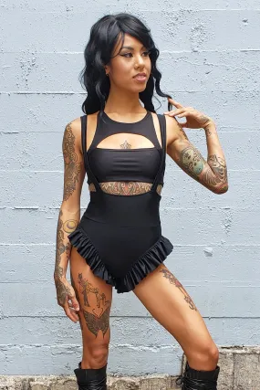 5D x Threadriot Ruffle Swim Romper - nylon