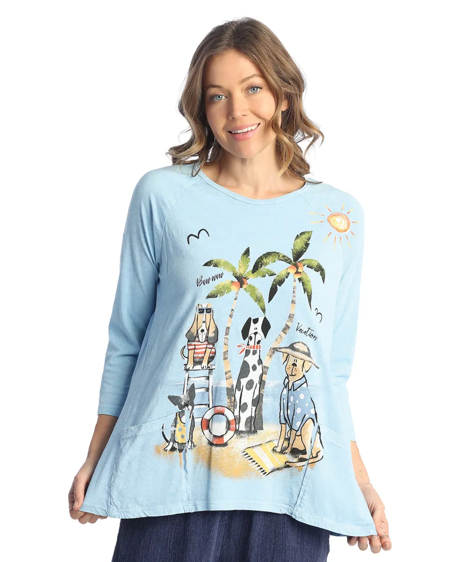 Aloha Mineral Wash 100% Cotton Slub Tunic