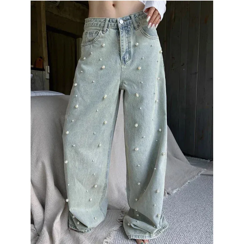 American Vintage High Waist Jeans Pants