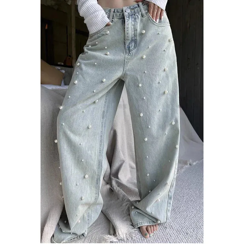 American Vintage High Waist Jeans Pants