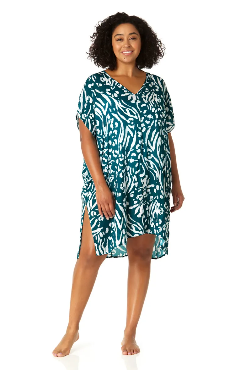 Anne Cole Plus - Women's Easy Tunic Swimsuit Cover Up