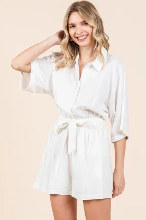 Annie Linen Romper