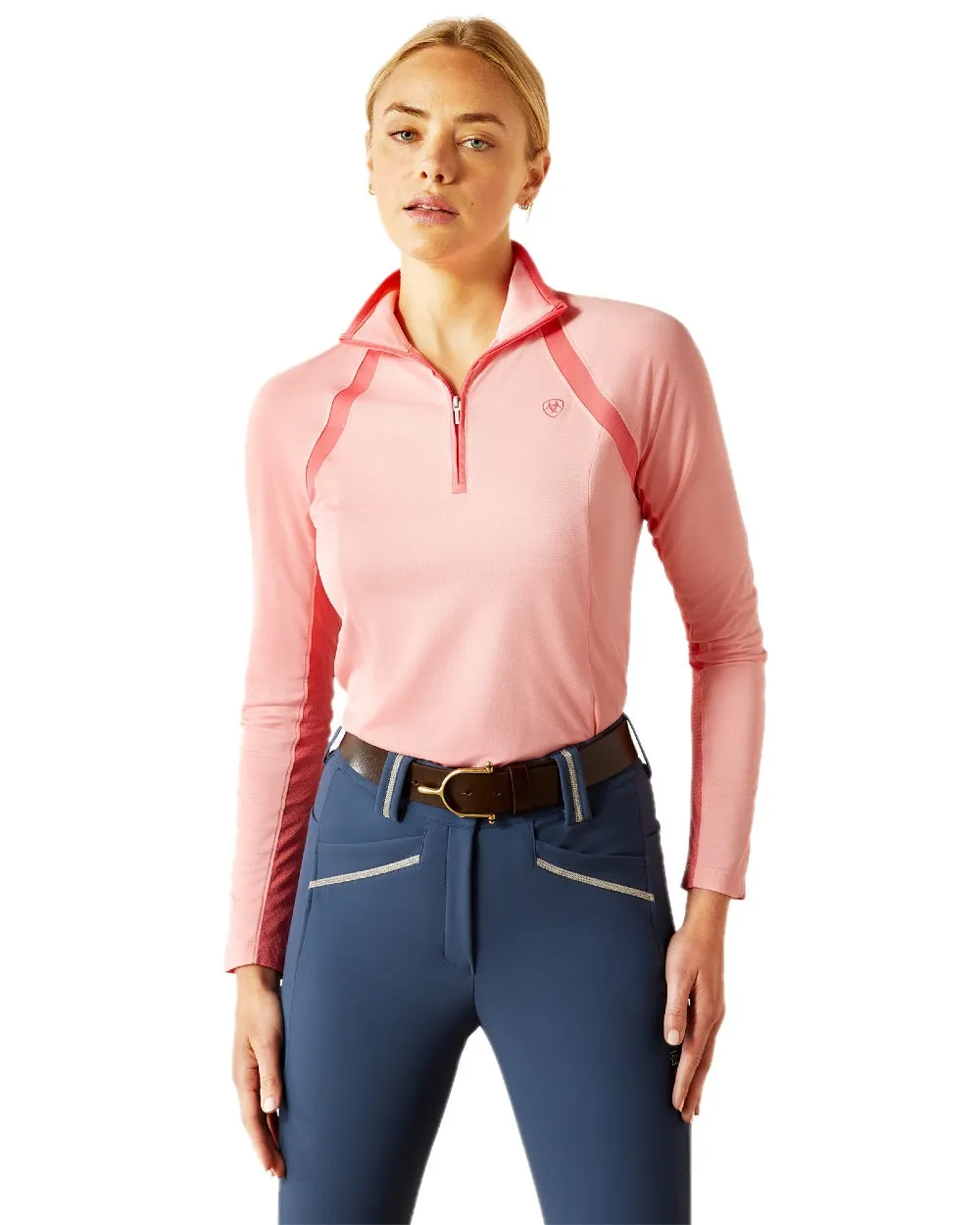 Ariat Womens Sunstopper 3.0 Quarter Zip Baselayer