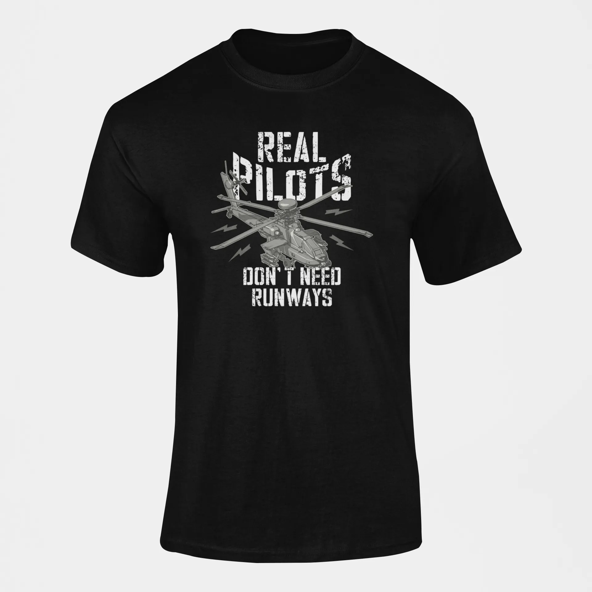 Army T-shirt - Real Pilots Don't Need Runways (Men)