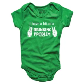 Baby I Have A Bit Drinking Problem One Piece Romper