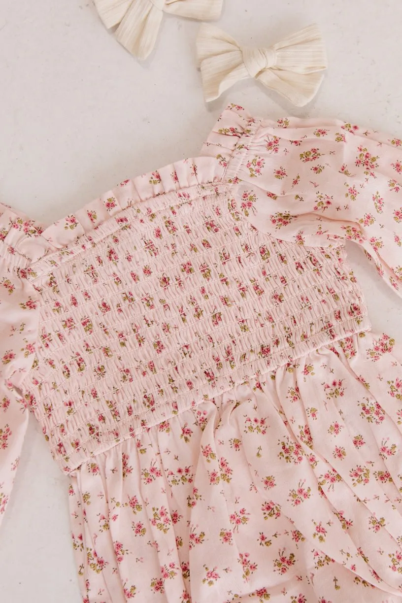 Baby Madeline Romper In Pink