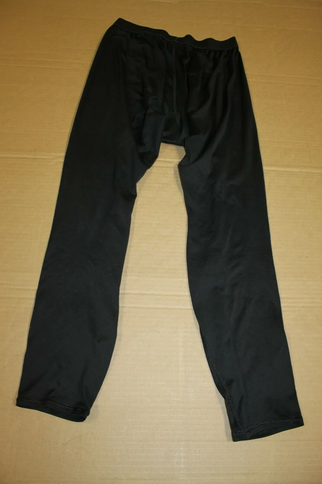 Black Layer 1 Silkweight Long Underwear Power Dry 100% Polyester Drawers Medium