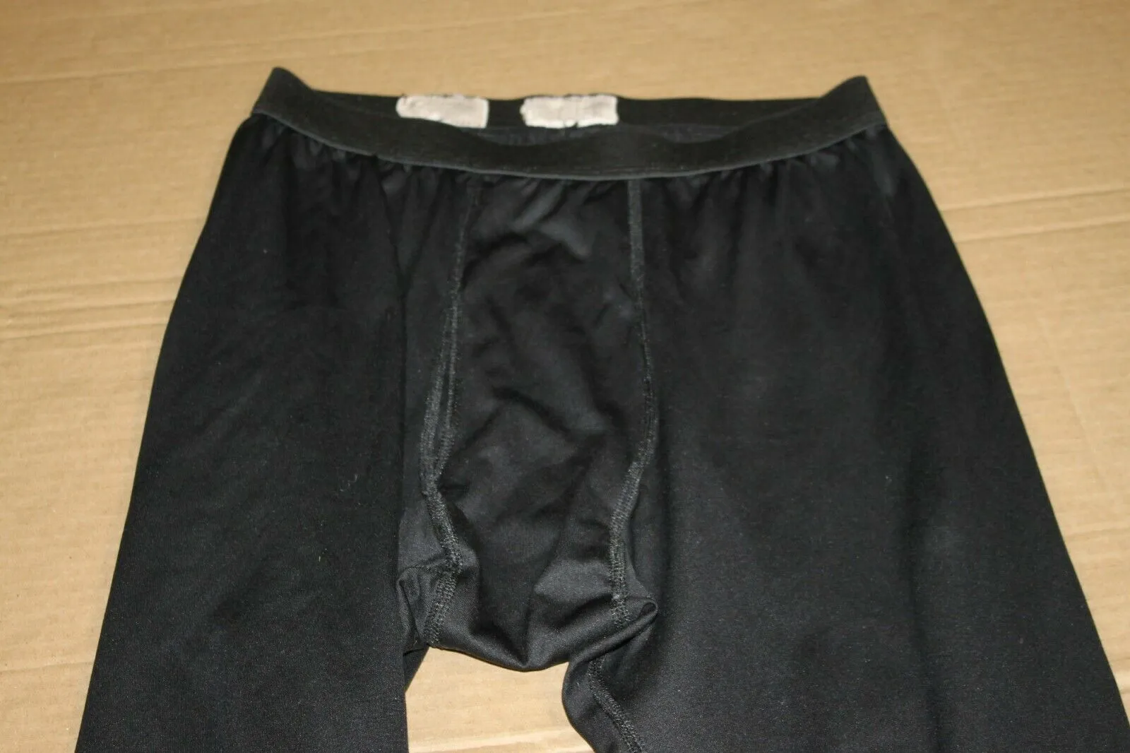 Black Layer 1 Silkweight Long Underwear Power Dry 100% Polyester Drawers Medium