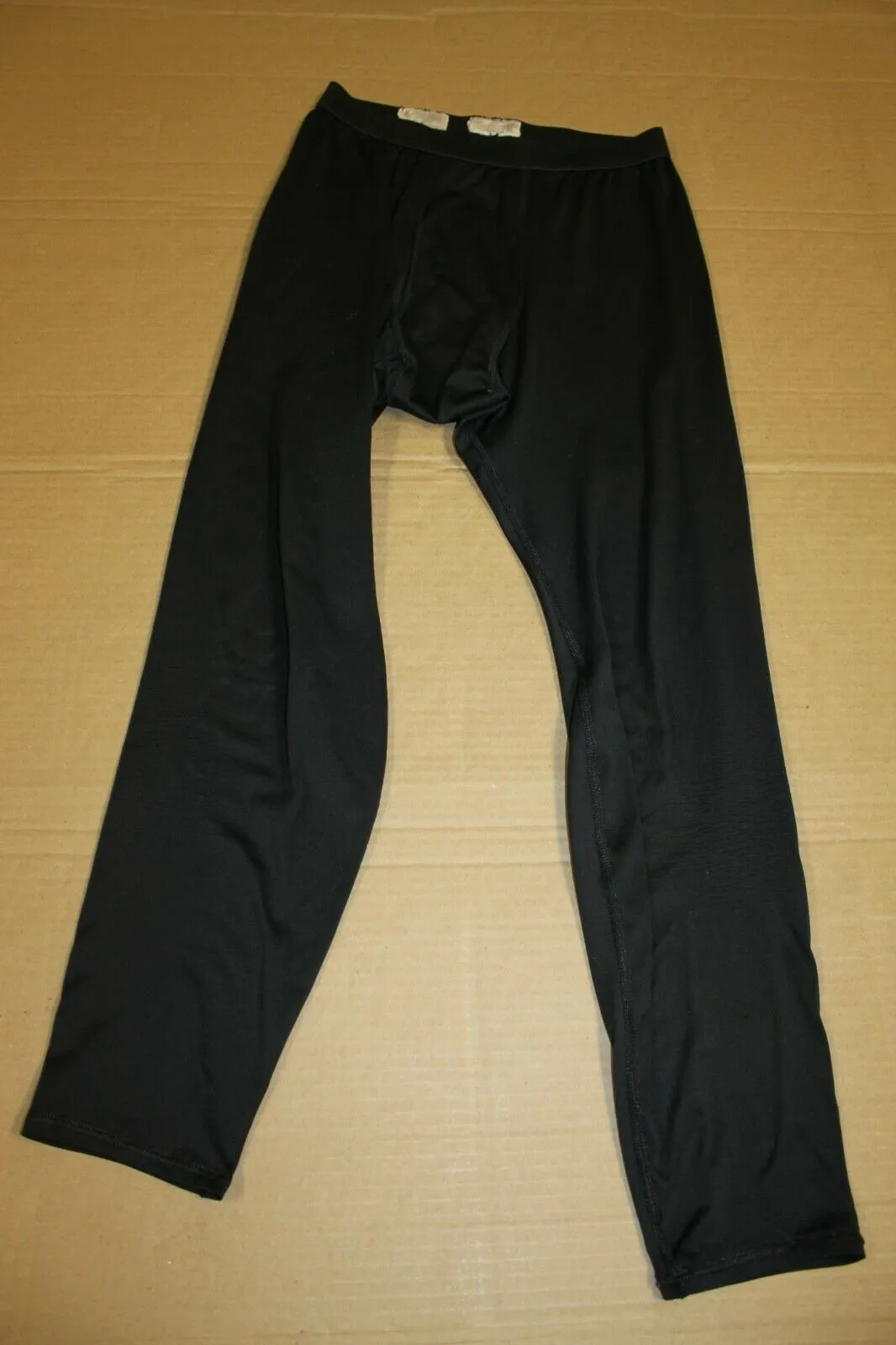 Black Layer 1 Silkweight Long Underwear Power Dry 100% Polyester Drawers Medium