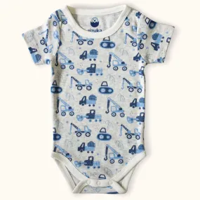 Body Suit / Onesie Half Sleeve - Truck | 100% Premium Cotton