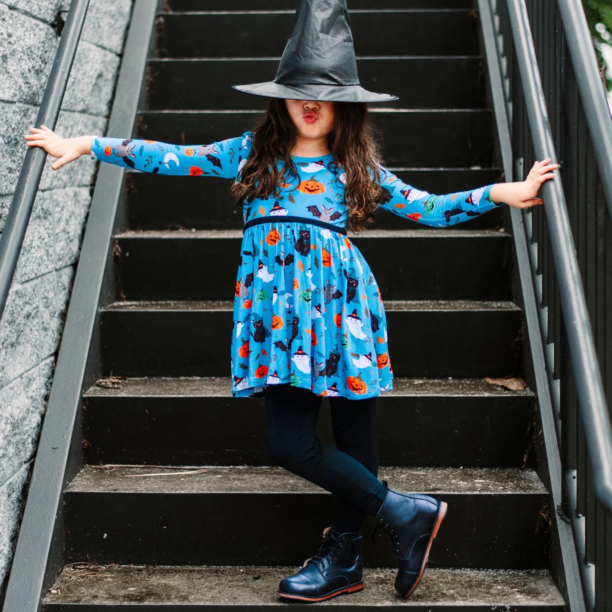 Boo! Long Sleeve Empire Tunic Set