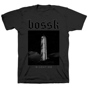 Bossk "Migration Obelisk" Black T-Shirt