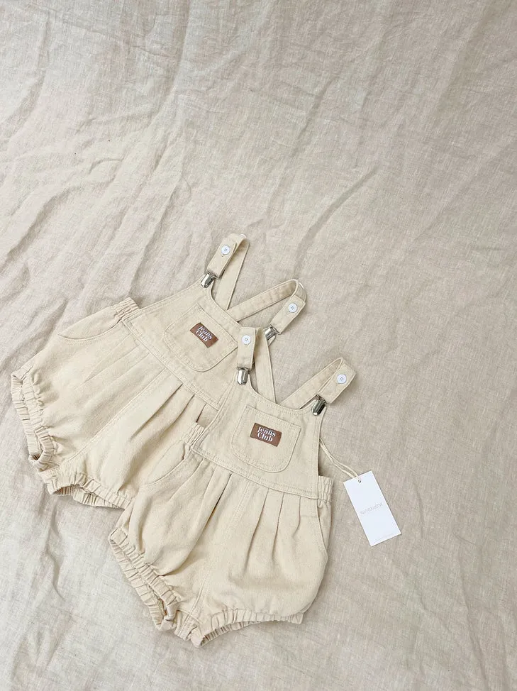 Bowie Bubble Romper - Organic Natural