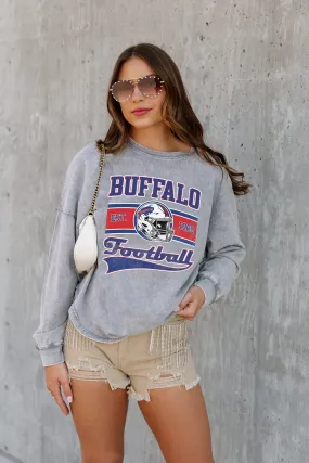 BUFFALO BILLS NO TIMEOUTS FADED WASH PULLOVER