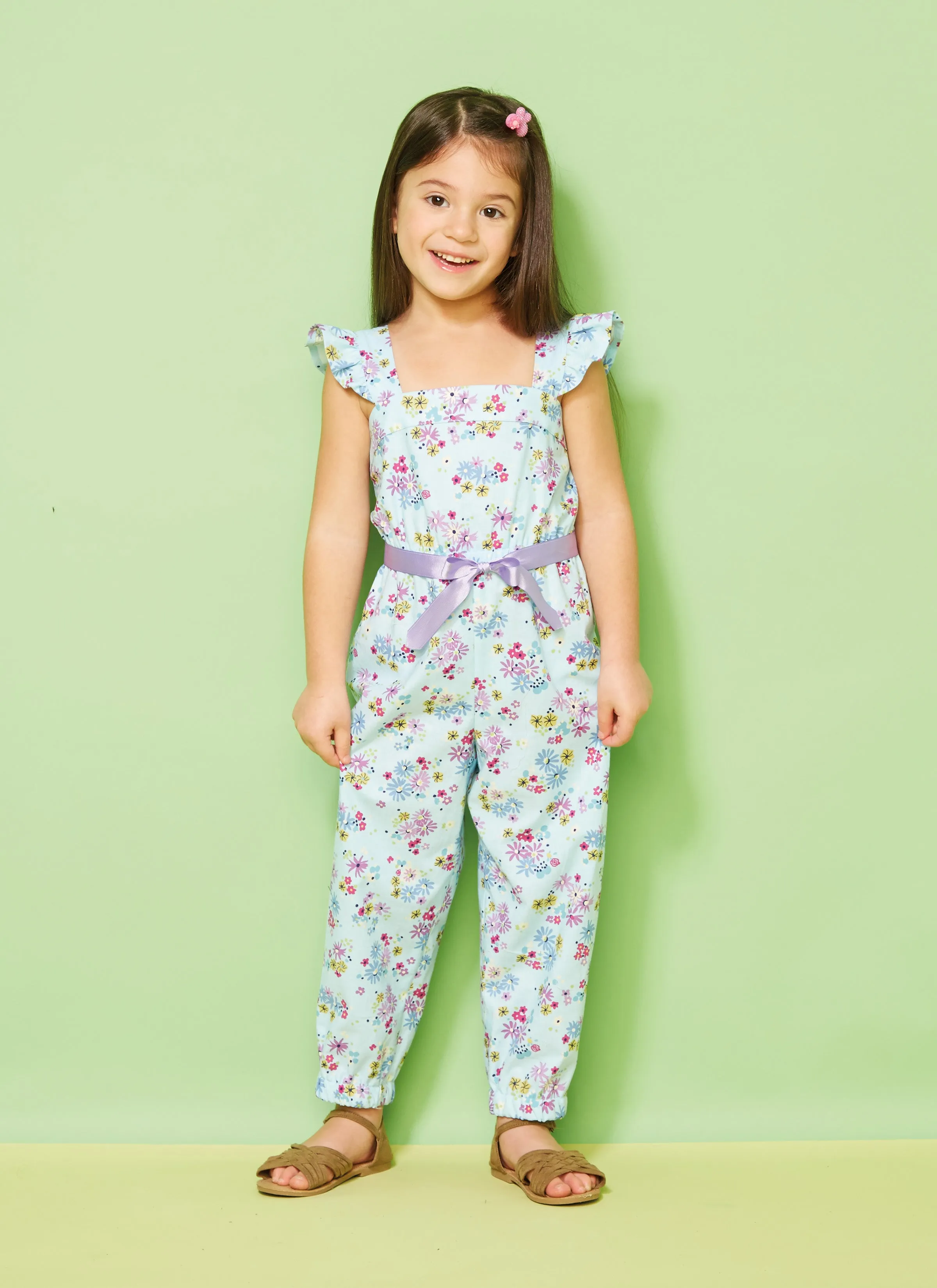 Butterick Pattern B6907 Children's Romper, Jumpsuit and Sash