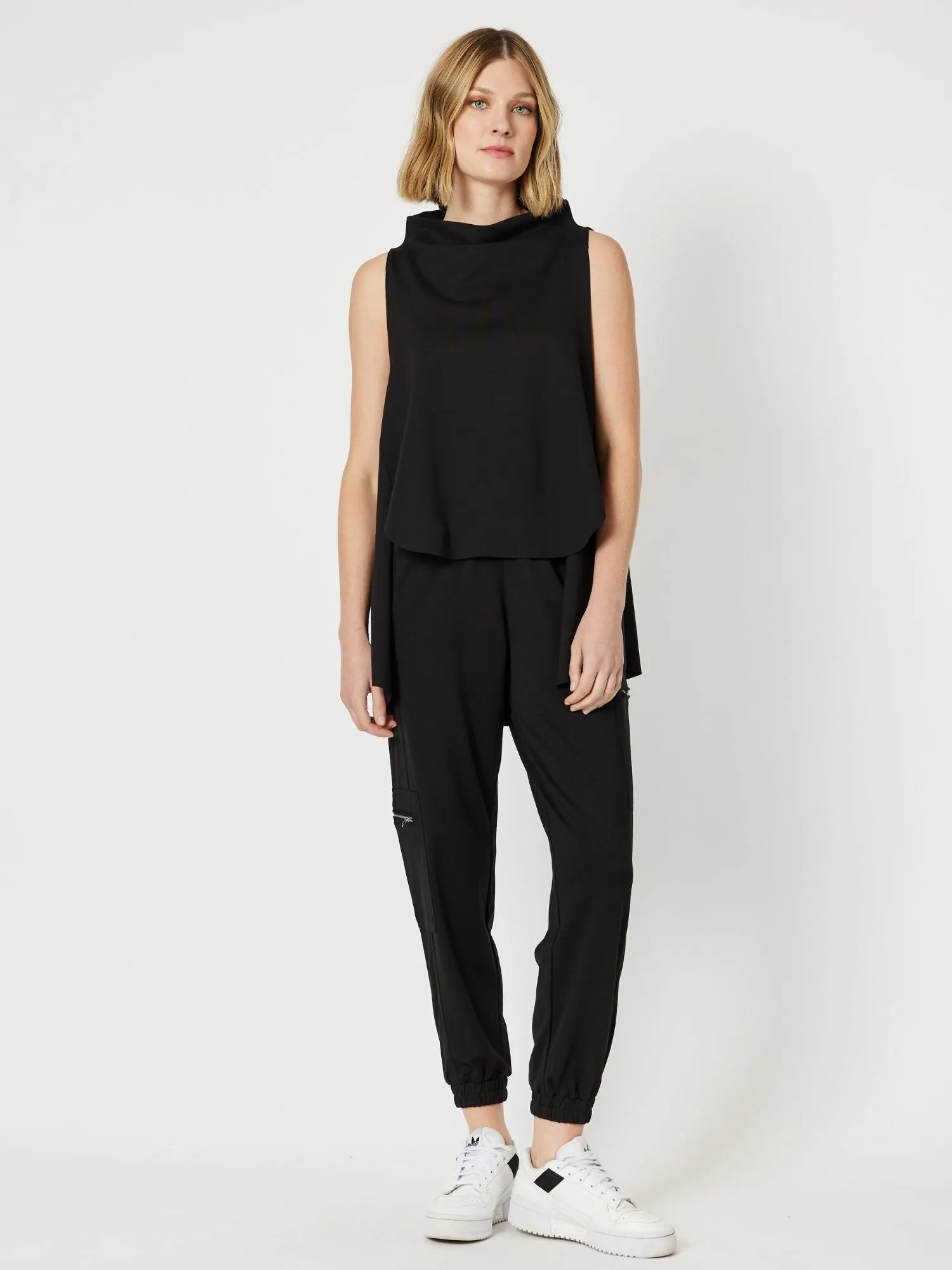 Cameron Layer Top - Black