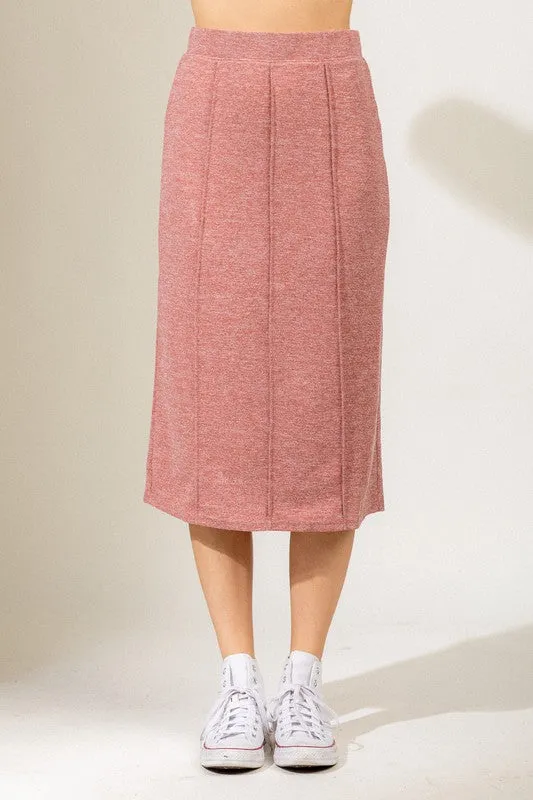 Comfy Chic Knit Skirt