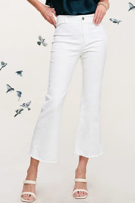 Crop Flares Pants