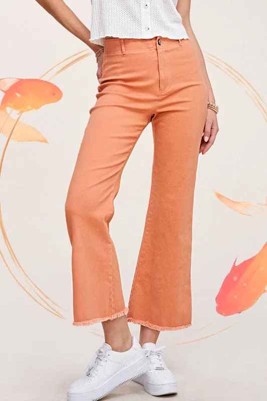 Crop Flares Pants