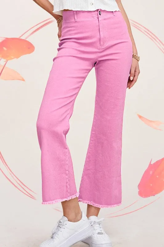 Crop Flares Pants