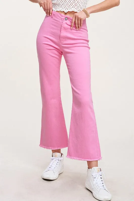 Crop Flares Pants