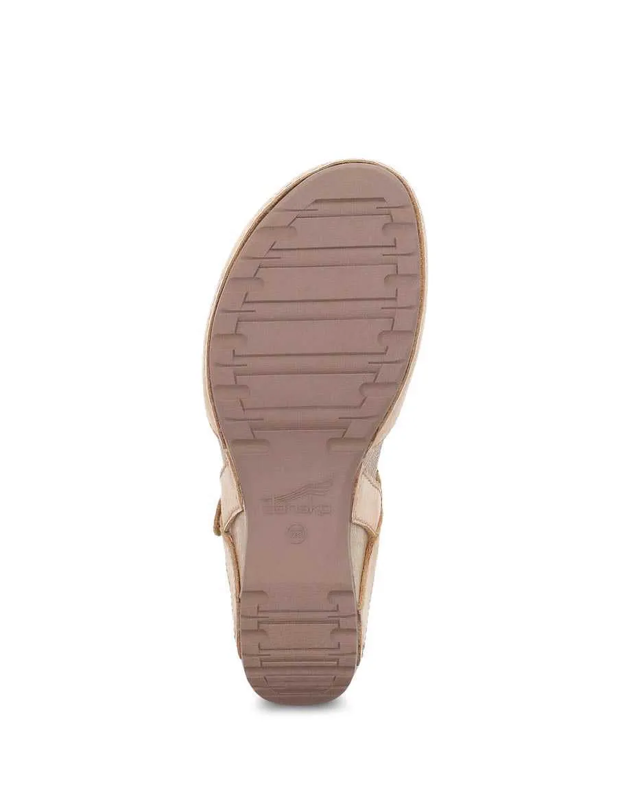 Dansko Women's Tiffani Closed Toe Sandal - Tan 1710371600