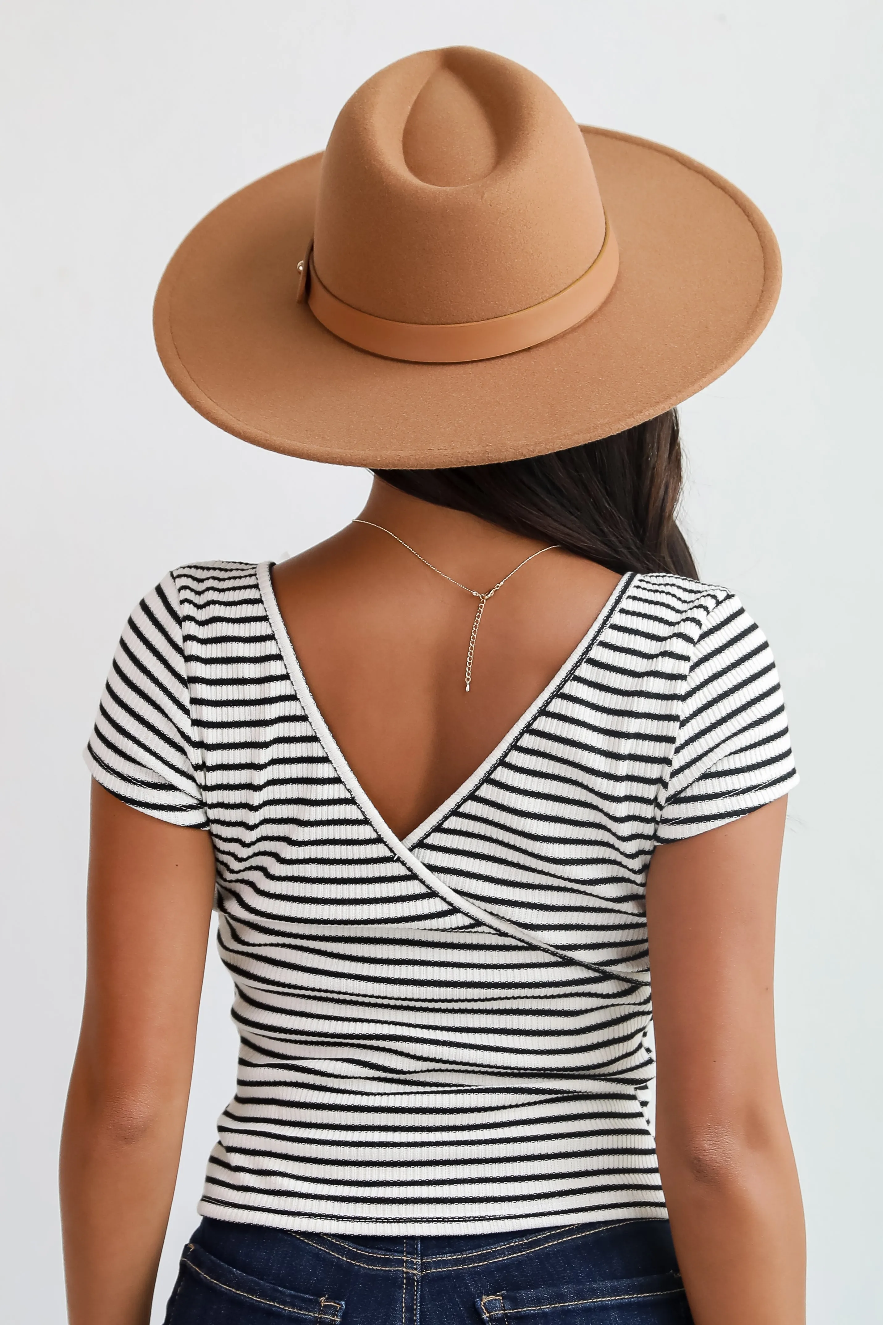 Envied Comfort Ivory Striped Knit Top - DU DEAL