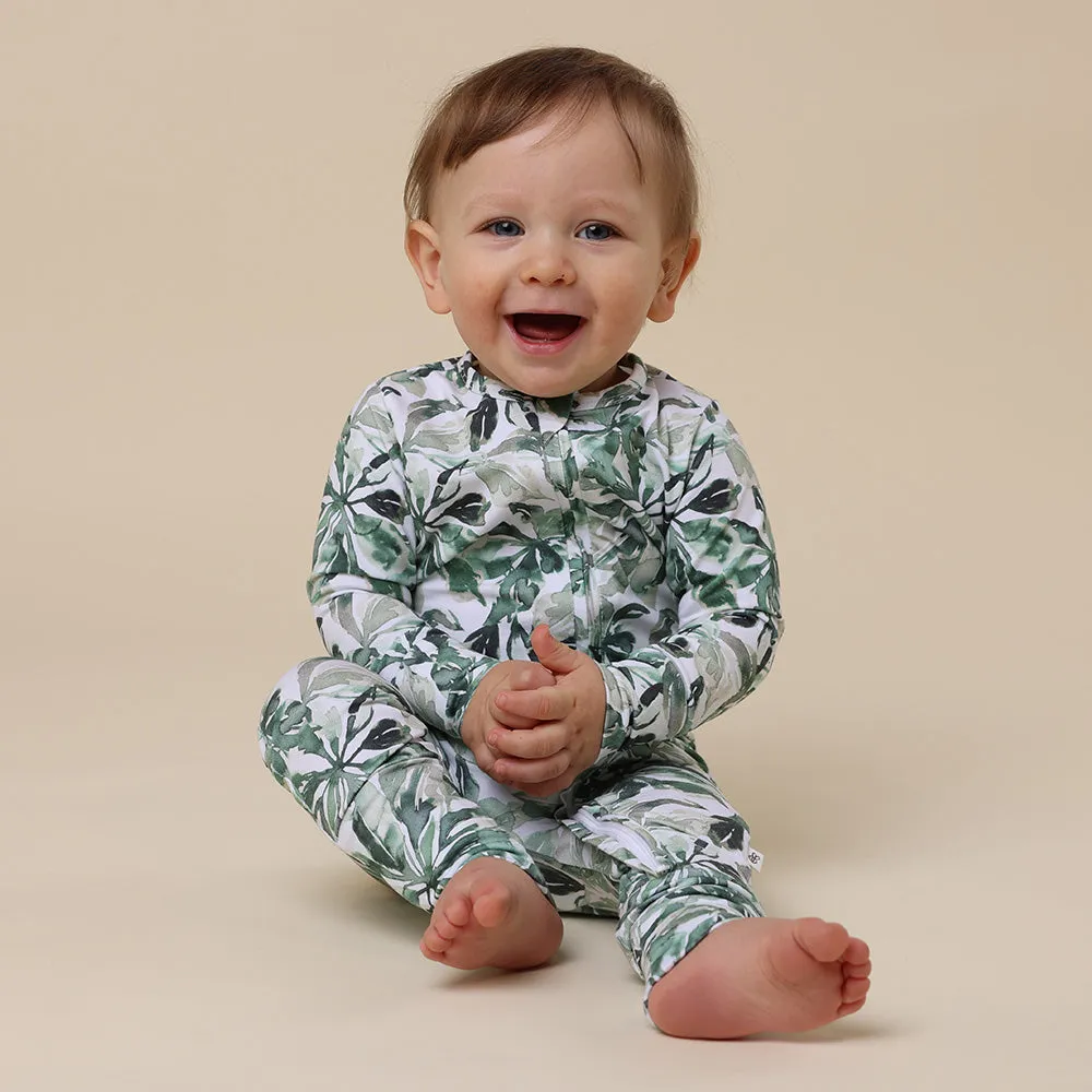 Evergreen Organic Snugglesuit Convertible Romper