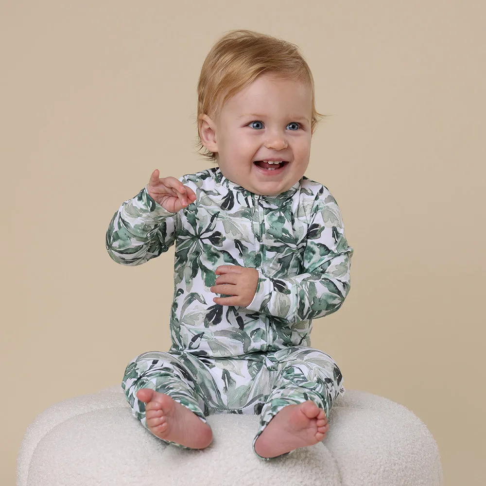 Evergreen Organic Snugglesuit Convertible Romper