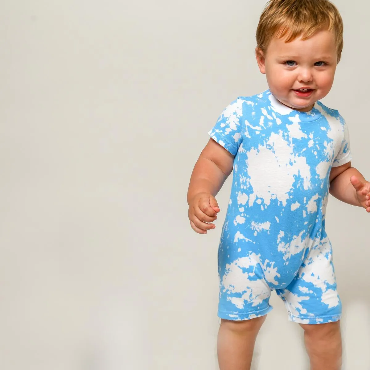 Fairwell Bonfire Romper in Cloud