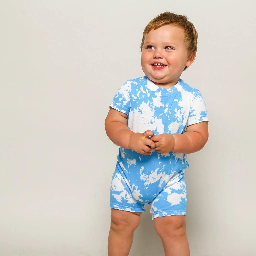 Fairwell Bonfire Romper in Cloud