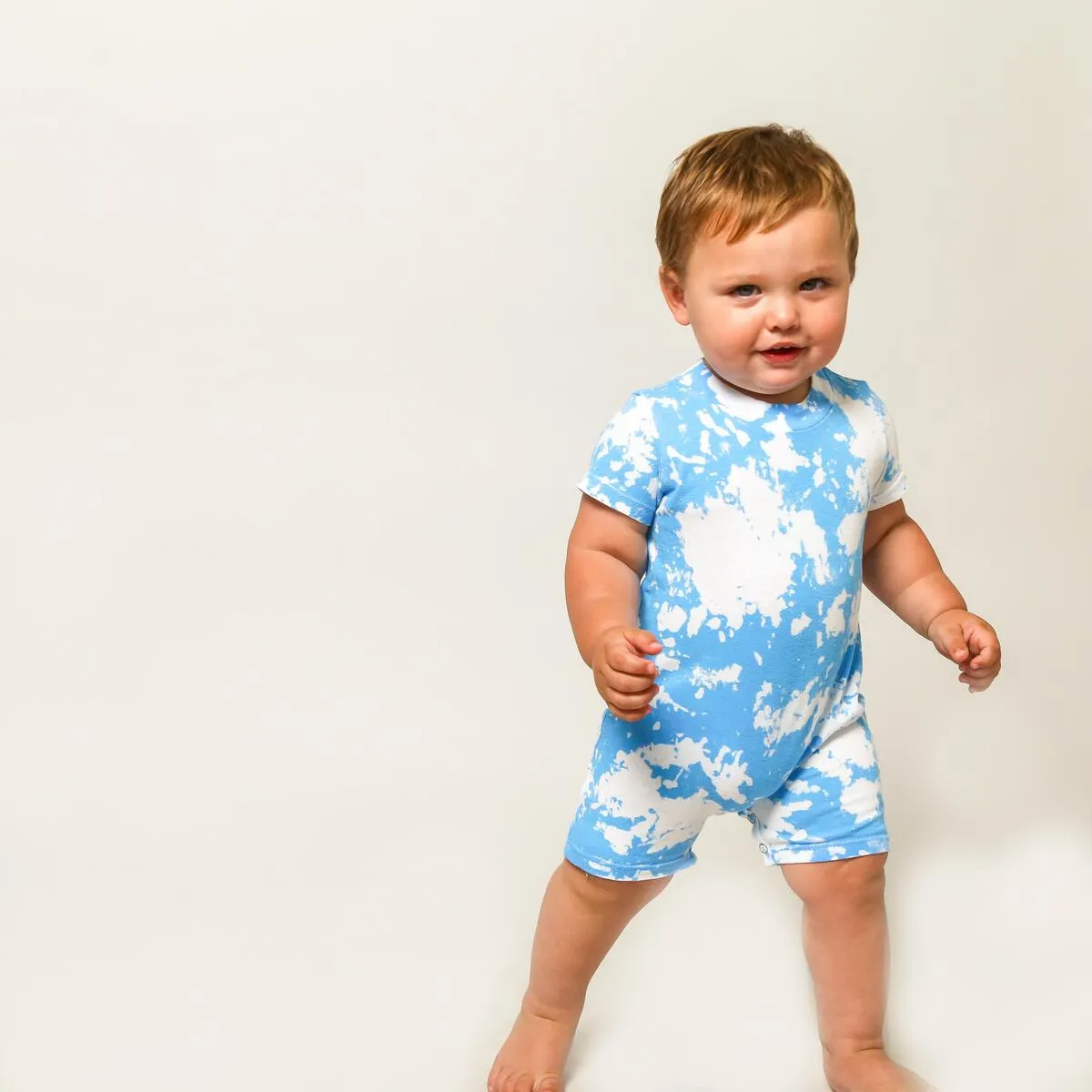 Fairwell Bonfire Romper in Cloud