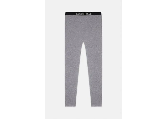 FEAR OF GOD ESSENTIALS "Thermal Pants" Heather Grey