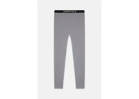 FEAR OF GOD ESSENTIALS "Thermal Pants" Heather Grey