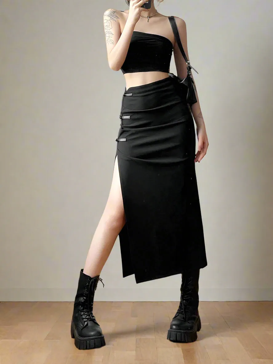 Girl Power Glow Midi Skirt