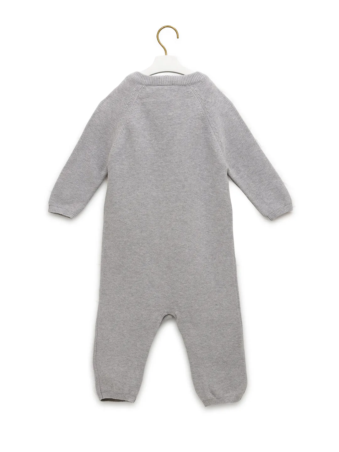 Grey Knitted Star Romper