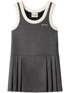 grisaille mini dress