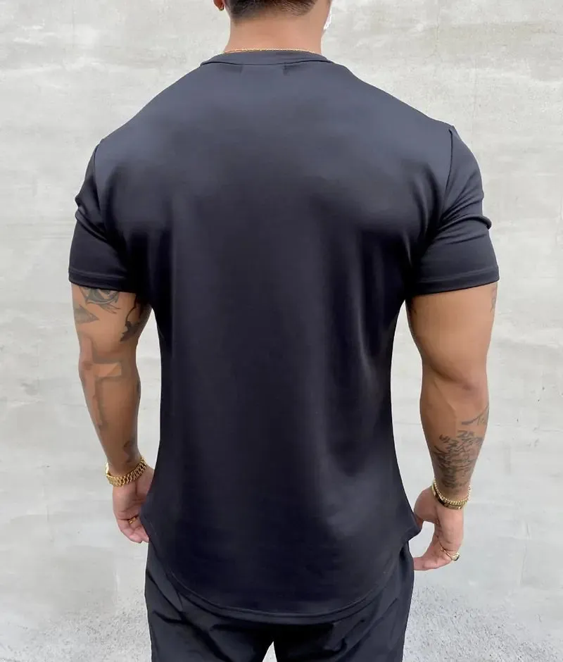 Gym Muscle Fitness T-Shirt Men