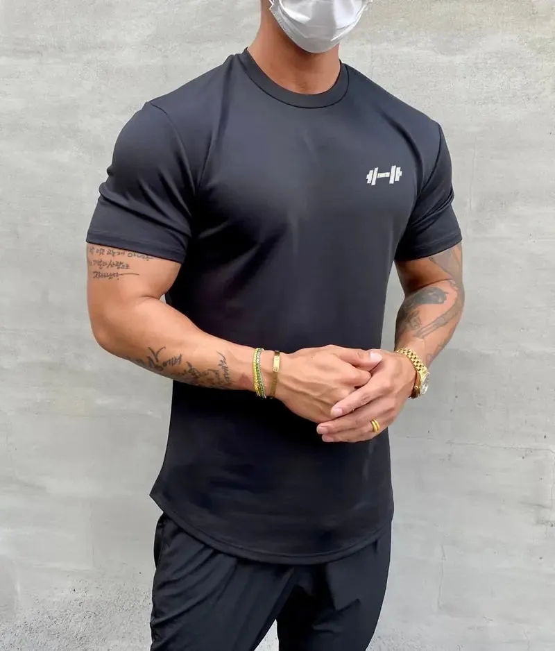 Gym Muscle Fitness T-Shirt Men