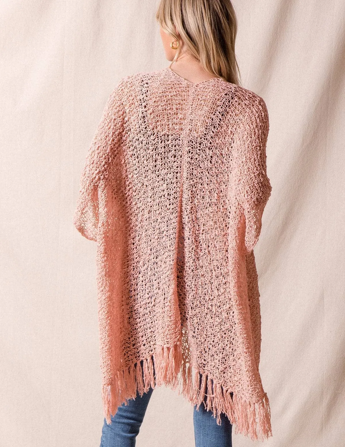 Handwoven Riva Poncho Wrap