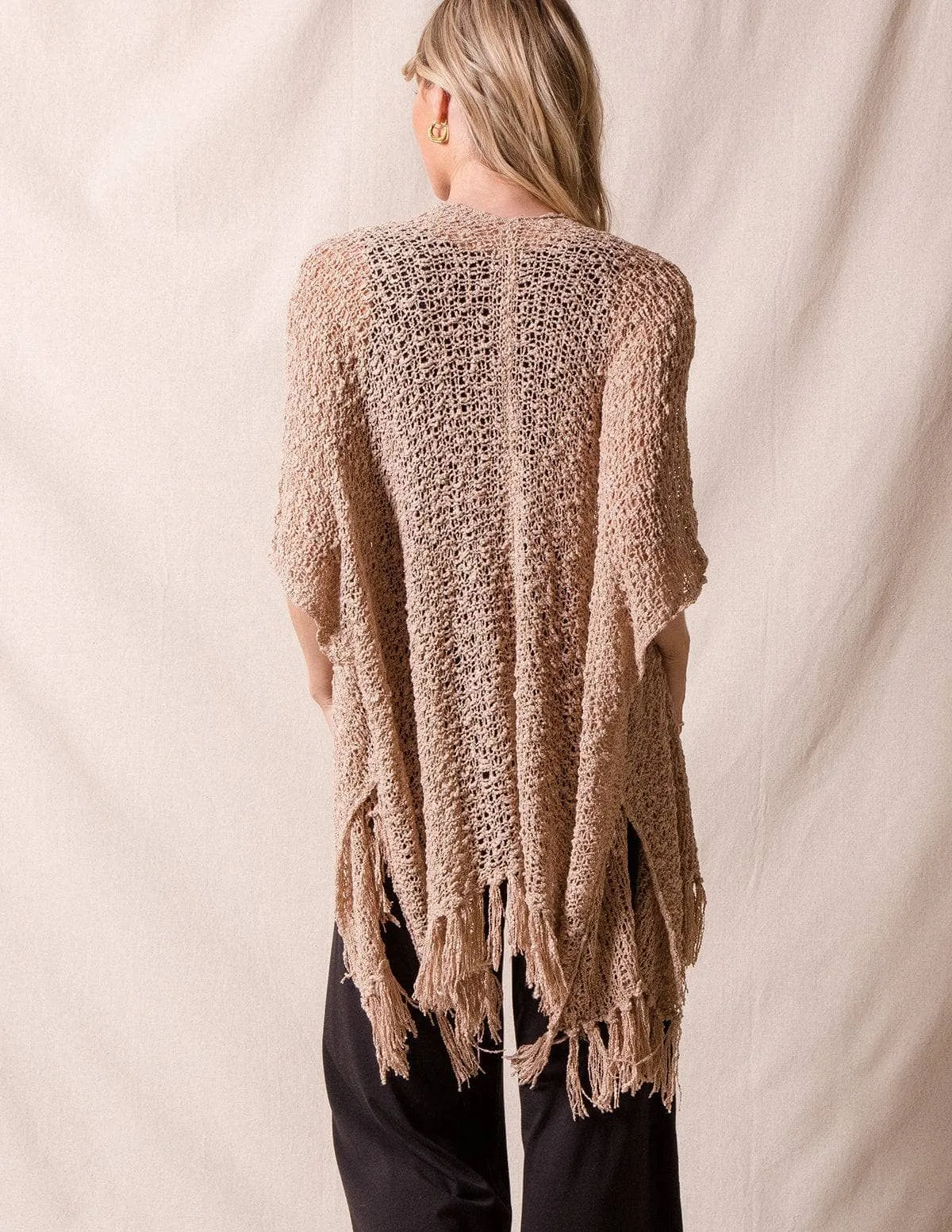 Handwoven Riva Poncho Wrap