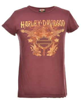 Harley Davidson Printed T-shirt - L