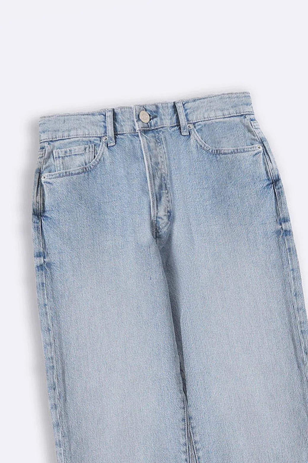 HIGH WAIST STRAIGHT JEANS