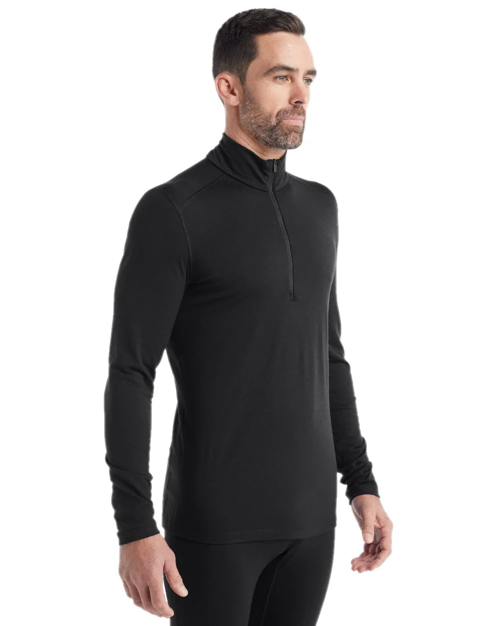 Icebreaker Mens Merino 200 Oasis Half Zip Thermal Top