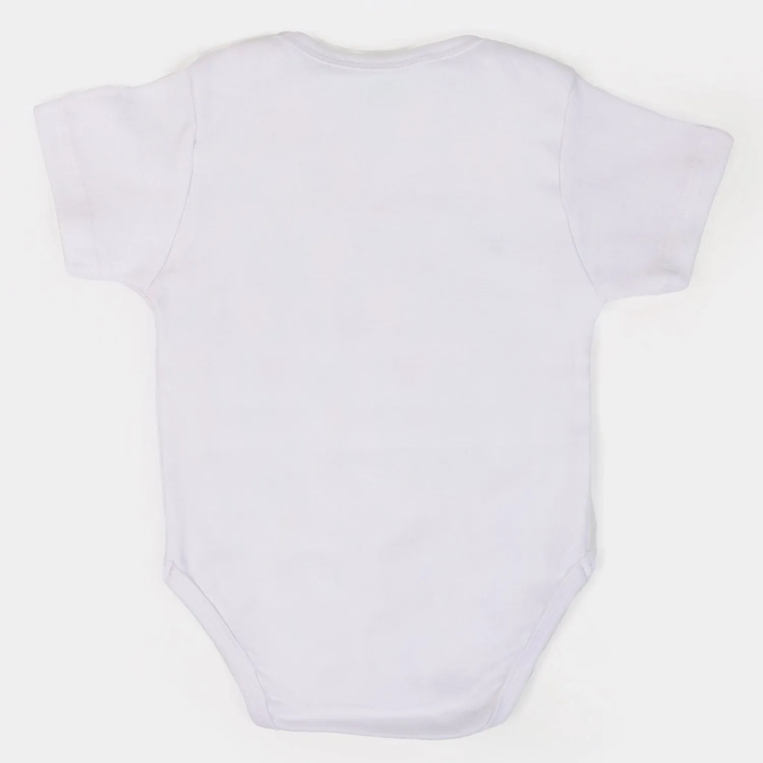 Infant Cotton Basic Romper Unisex Family - White