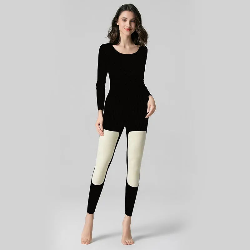 INSTOCK - Aoweizi new women's silk thermal set