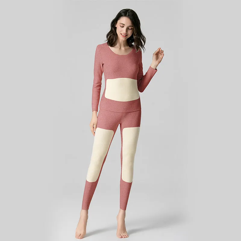 INSTOCK - Aoweizi new women's silk thermal set